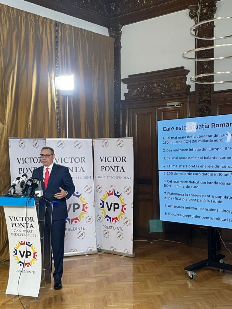 Victor Ponta, candidat la Președinția României, și Eugen Teodorovici: „Un viitor mai sănătos pentru români”
